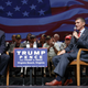 Trump and retired general Mike Flynn at a town hall in Virginia Beach, September 6, 2016. Photo via AP
